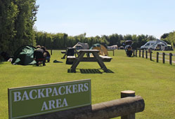 Heathfield Farm backpackers area
